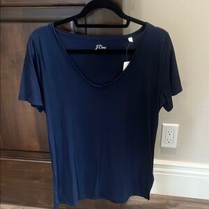 J. Crew Women's Navy Top